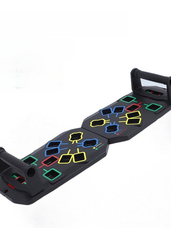 Foldable Multi-Functional Push-Up Board for Home Fitness