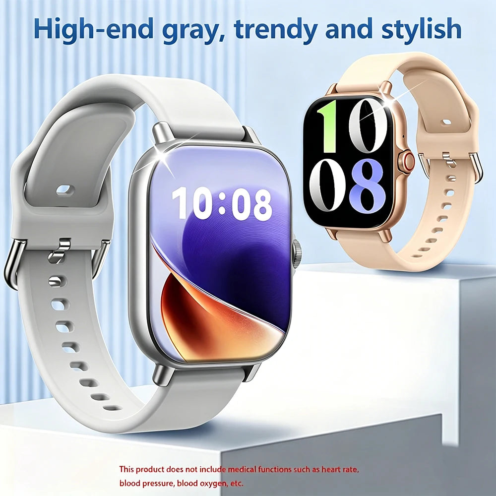 [Screen Smartphone Compatible] Smartwatch with Calling, Camera, Music & Fitness | Latest Model for Android/iPhone