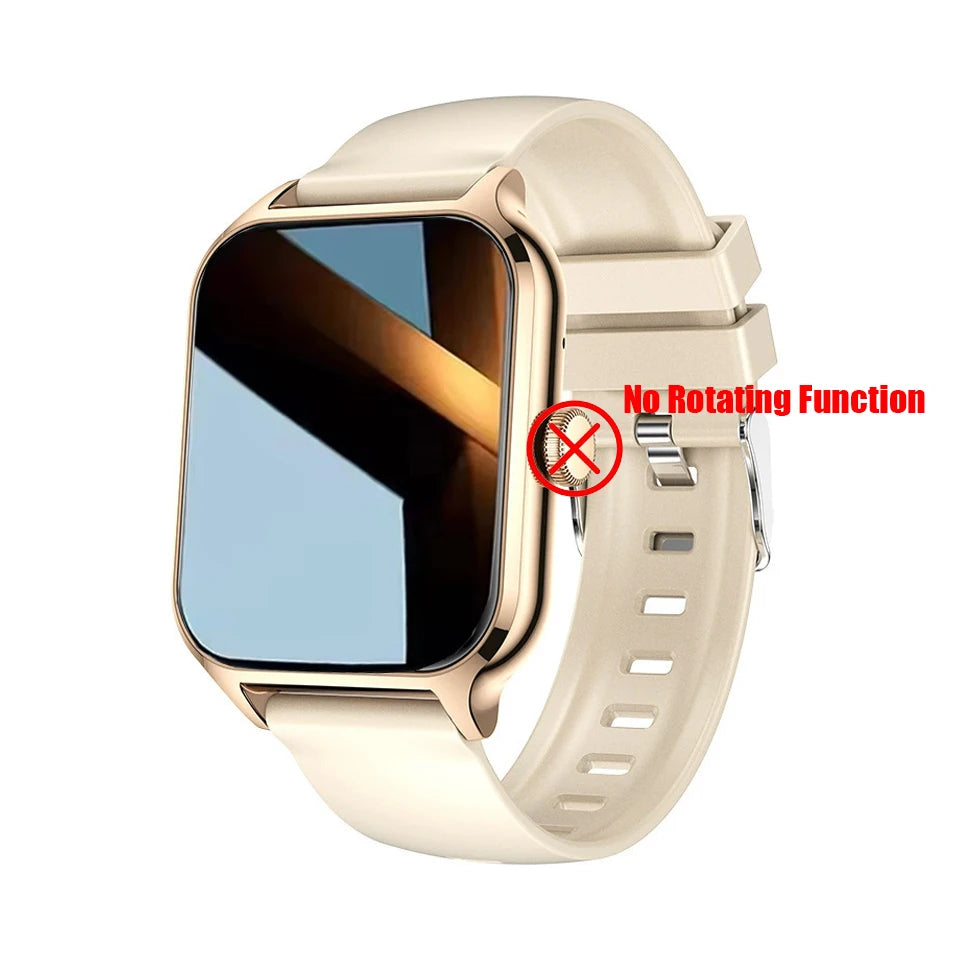 2026 Smart Watch Android IOS Phone 2.01 Inch Color Screen Bluetooth Answer Call Fitness Watches Tracker Smartwatch Women Men