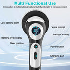 TINSOL 11-in-1 Multifunctional Electric Cleaning Brush Voice Rechargeable Smart Rotary Cleaning Brush Kitchen Cleaning Brush