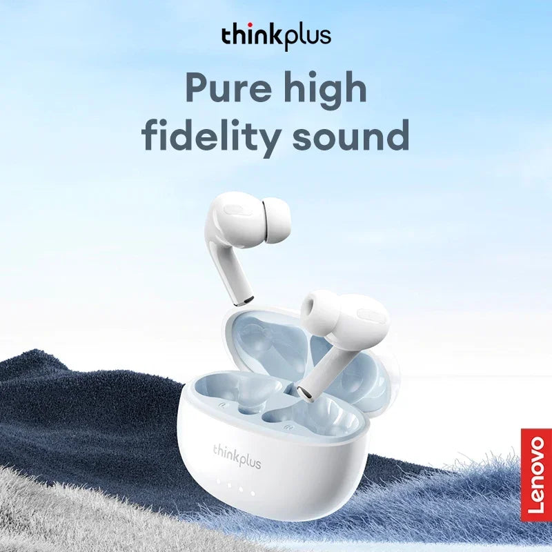 Lenovo LP5 PRO Wireless Bluetooth 5.4 Earphones TWS HiFi Sound Gaming Earbuds LP5Pro Sport headset Long Standby with Mic 2025