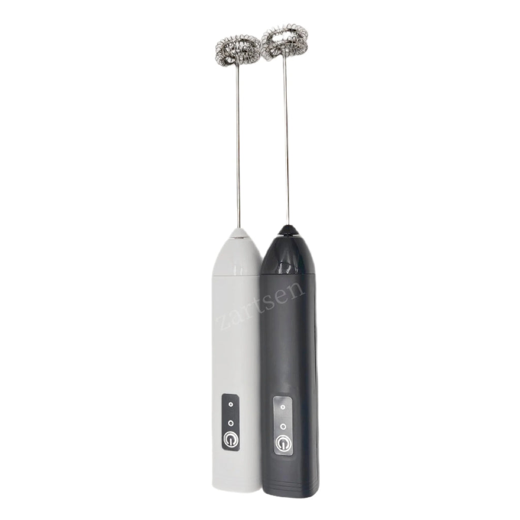 MINI Milk Frother USB Rechargeable 3 Speeds Foam Maker Coffee Whisk Mixer Electric Handle Blender Egg Beater Hot Cooking Tools