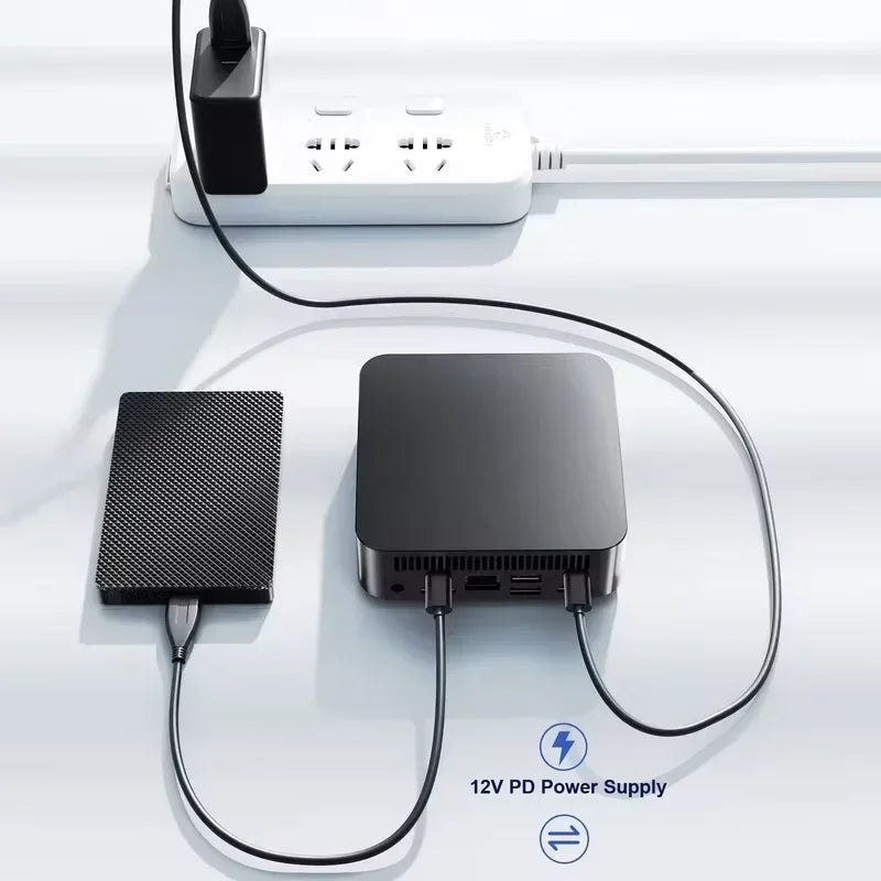 Laptop Portable All-in-One Mini Desktop PC I9 Chip Win11 Pro Lightweight Daily Working Entertainment Computer