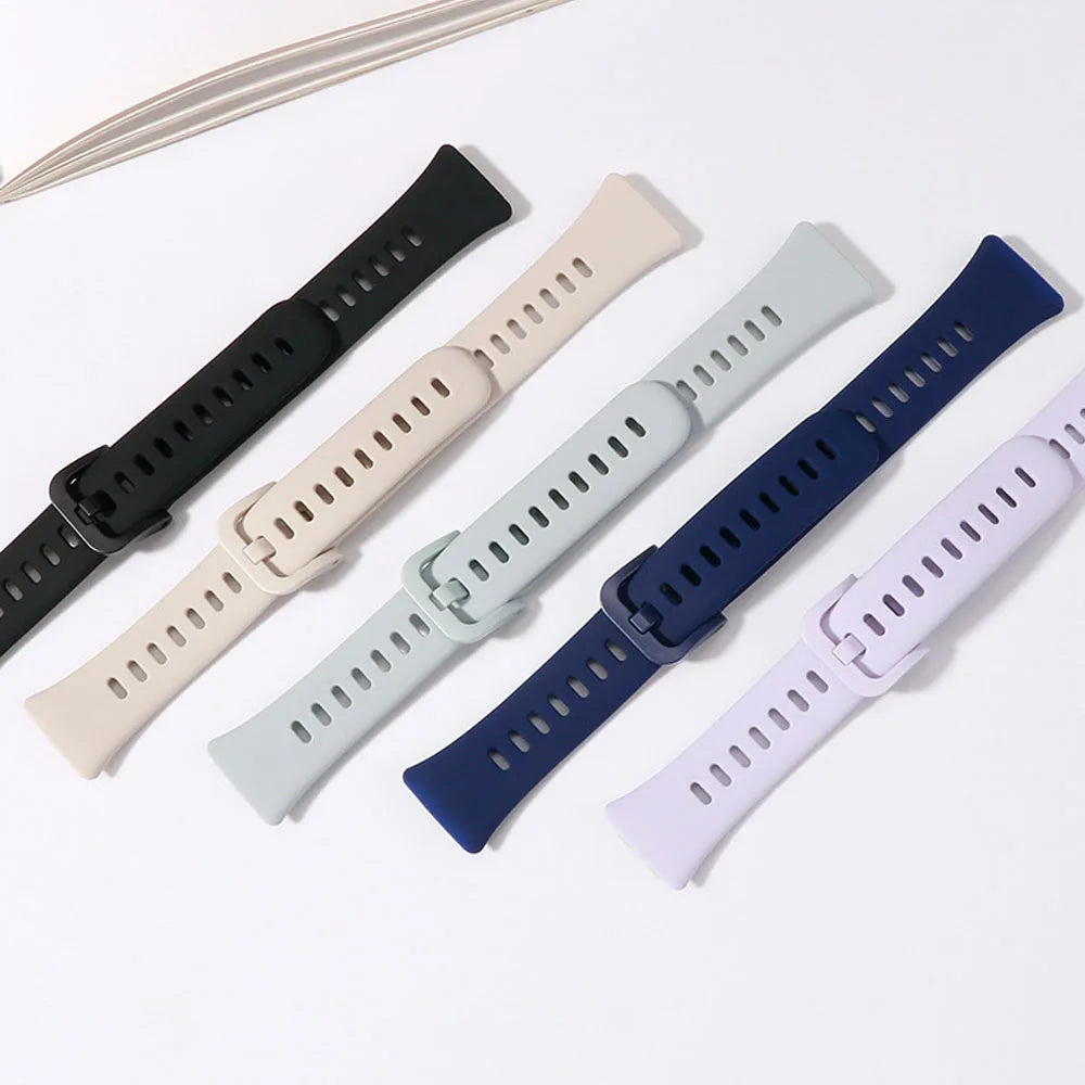 Official Silicone Strap For Huawei Band 11/11 Pro Sport Bracelet Wristband Huawei Band 11 Pro Watchband Replacement Accessories