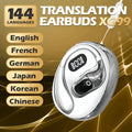 Ear Buds Wireless Earbuds Bluetooth Headphones with 80H Playtime LED Display Case, Over-Ear Hook with Mic, Stereo Sound