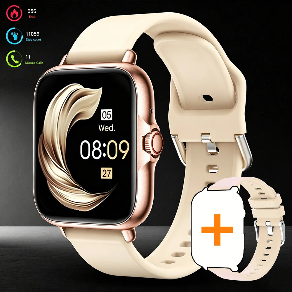 [Screen Smartphone Compatible] Smartwatch with Calling, Camera, Music & Fitness | Latest Model for Android/iPhone