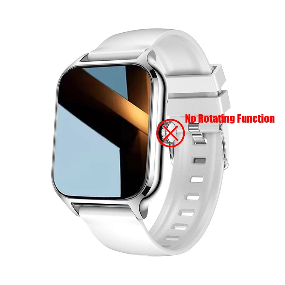 2026 Smart Watch Android IOS Phone 2.01 Inch Color Screen Bluetooth Answer Call Fitness Watches Tracker Smartwatch Women Men