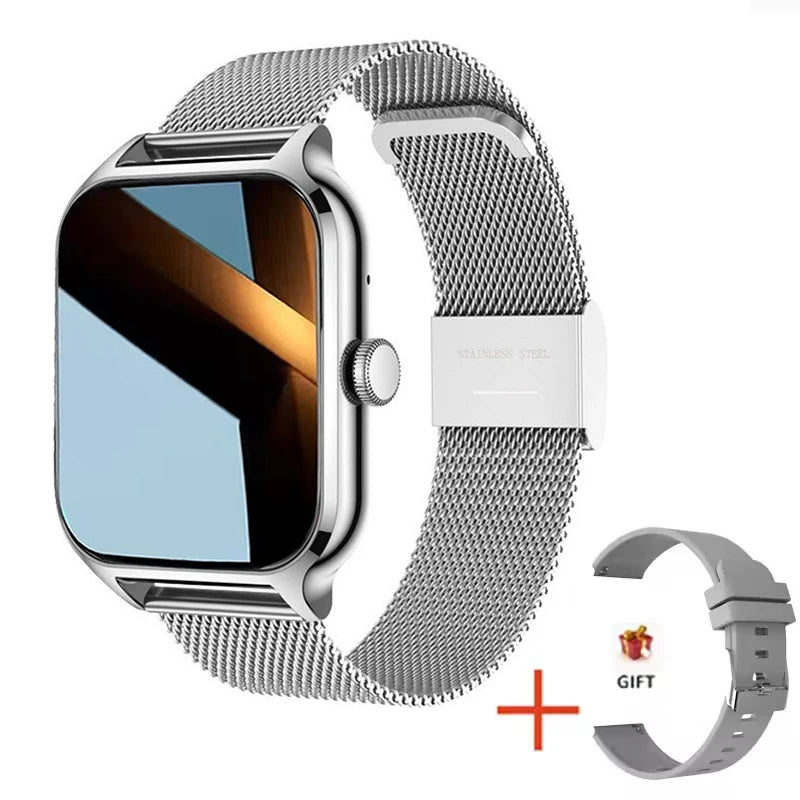 2026 Smart Watch Android IOS Phone 2.01 Inch Color Screen Bluetooth Answer Call Fitness Watches Tracker Smartwatch Women Men