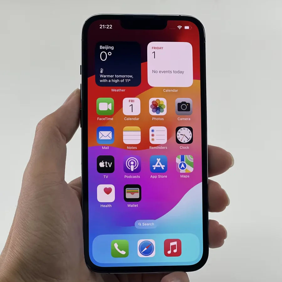 Apple iPhone 13 pro 128GB 256GB ROM A15 Bionic Chip Face ID 6.1-inch OLED Super Retina XDR Display 12MP Triple Camera Cellphone