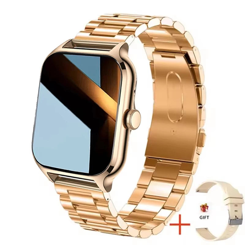 2026 Smart Watch Android IOS Phone 2.01 Inch Color Screen Bluetooth Answer Call Fitness Watches Tracker Smartwatch Women Men